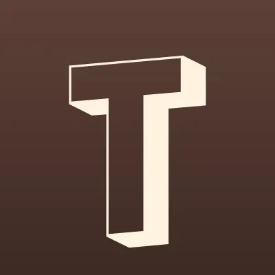 Тулуза, сеть кафе-кондитерских, лого-визитка